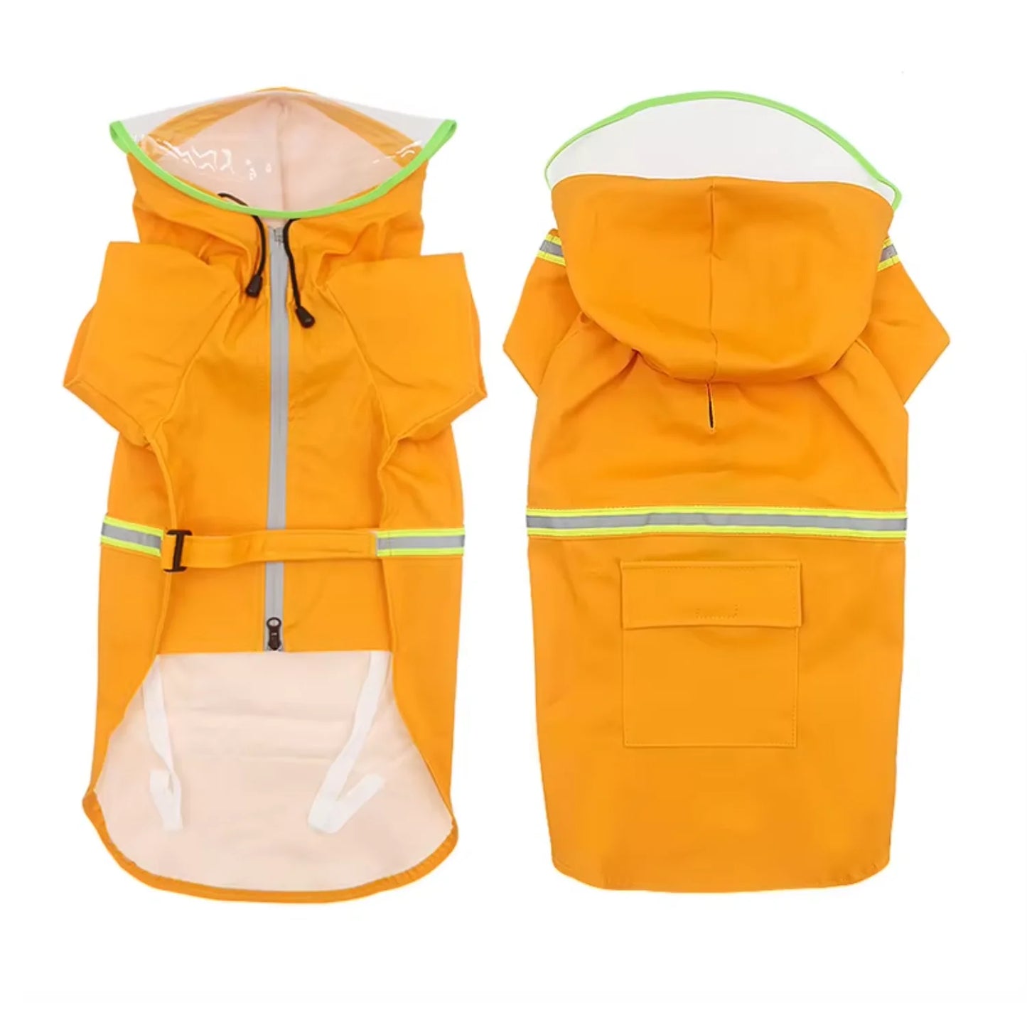 Large Pet Waterproof Apparel 4XL Hoodies Raincoat