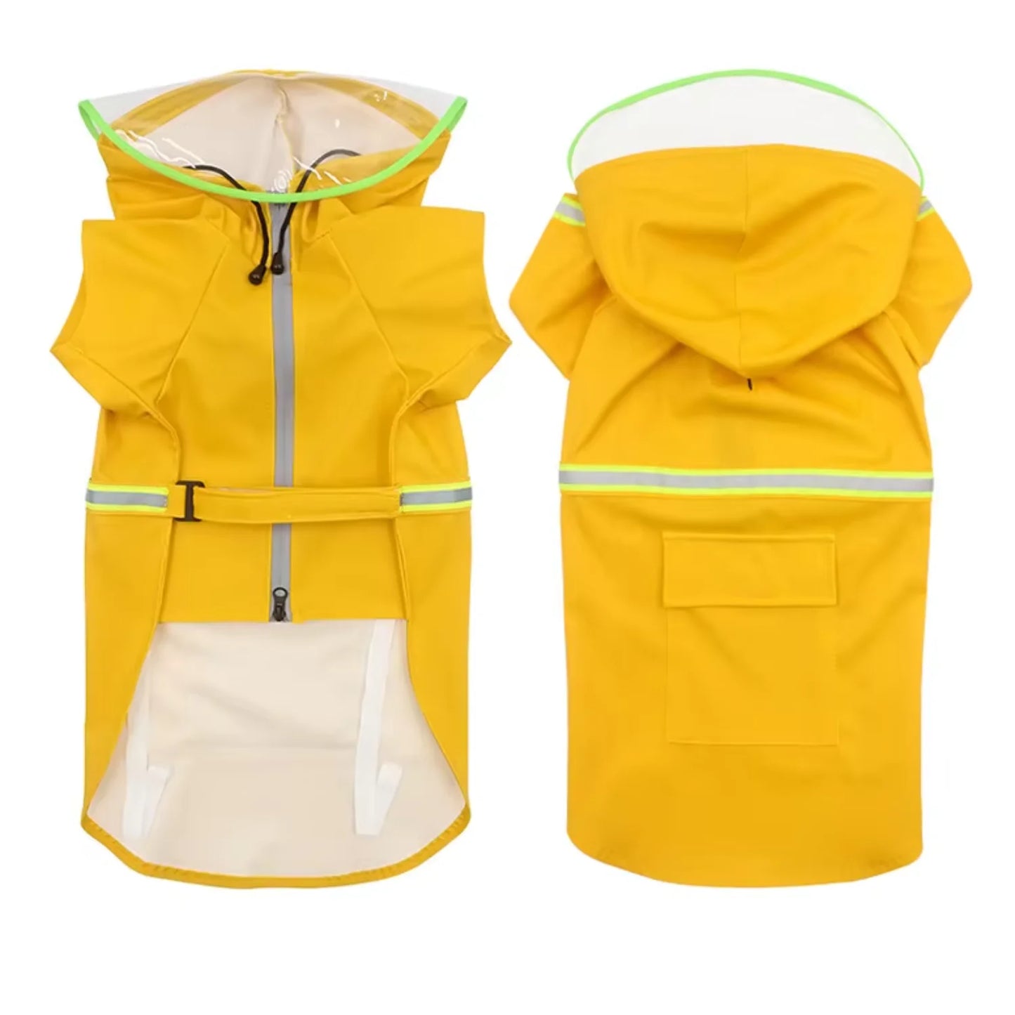 Large Pet Waterproof Apparel 4XL Hoodies Raincoat