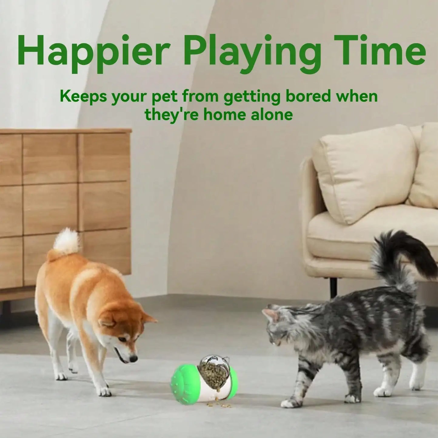 Snack Pet Rolling Toy Dispenser