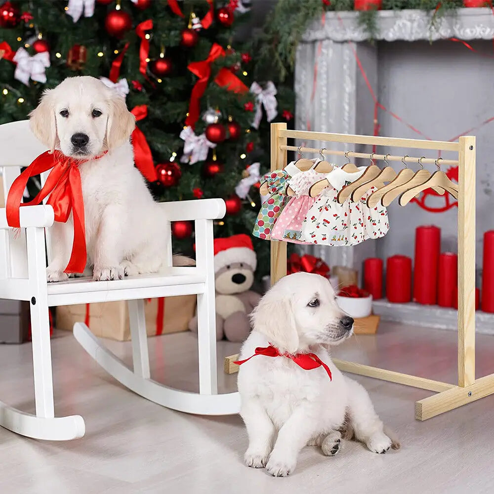 Wooden Pet Garment /Clothes Display Hanger USA