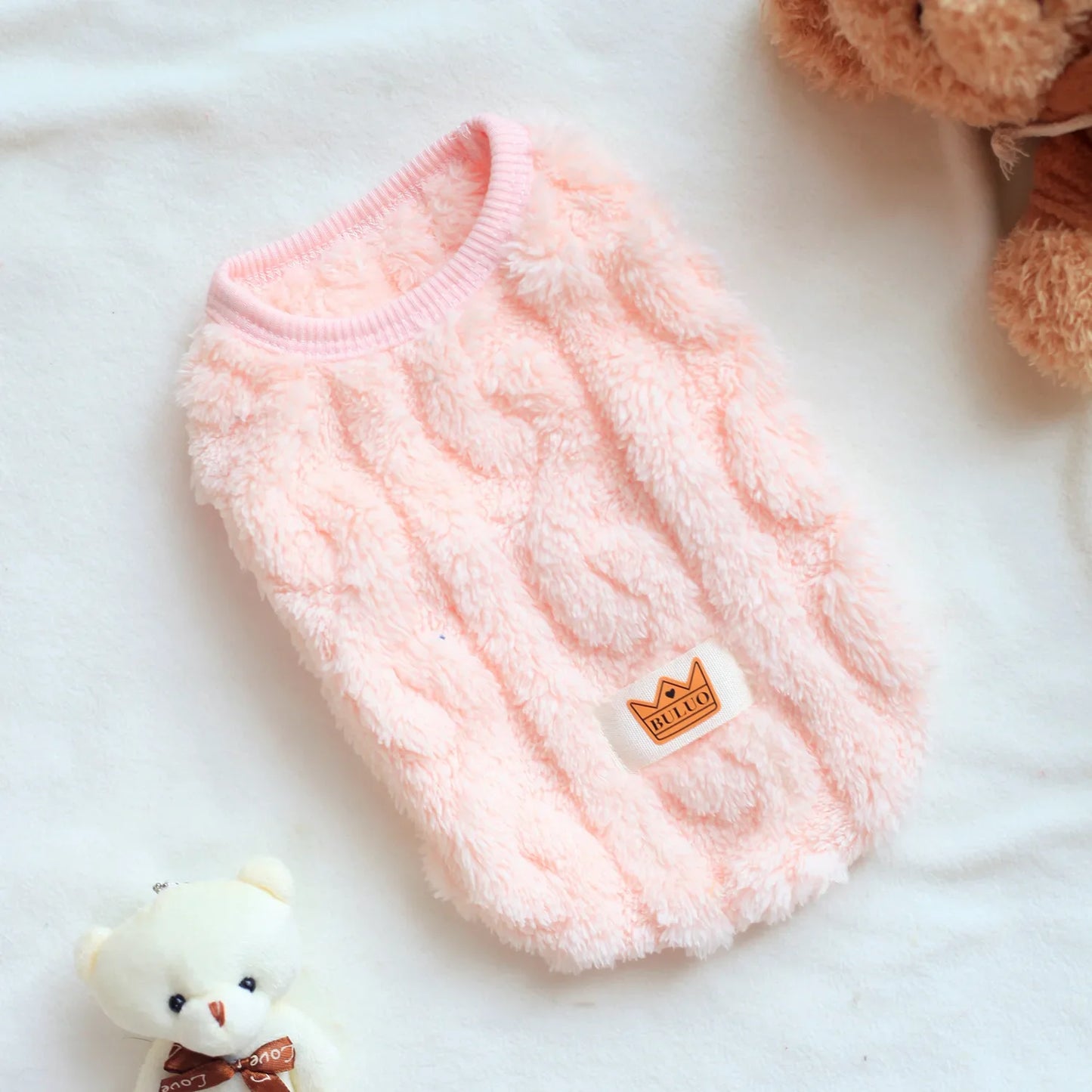 Soft Cozy Small Pet Fleece Sweater