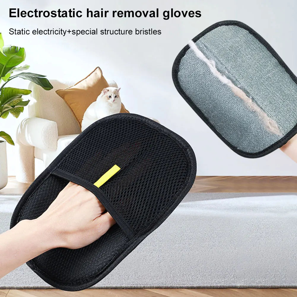 Pet Grooming Hair Removal Glove
