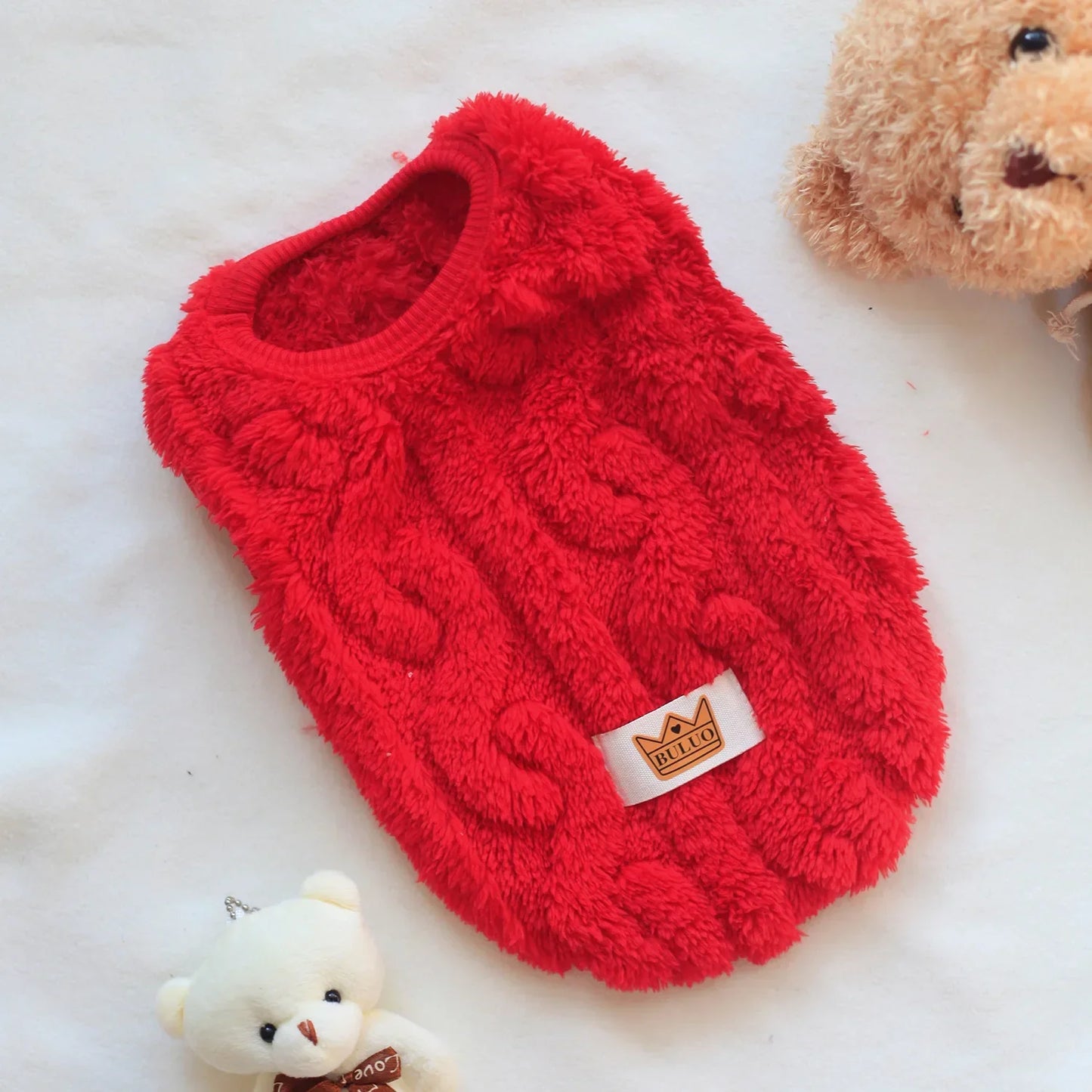 Soft Cozy Small Pet Fleece Sweater