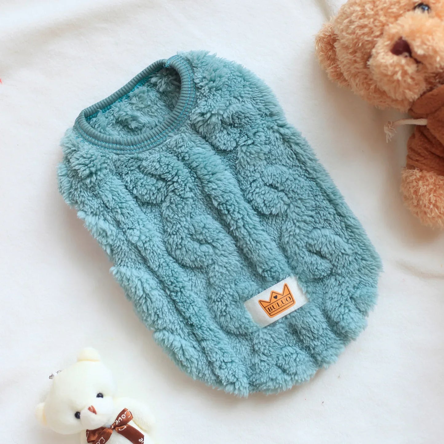 Soft Cozy Small Pet Fleece Sweater