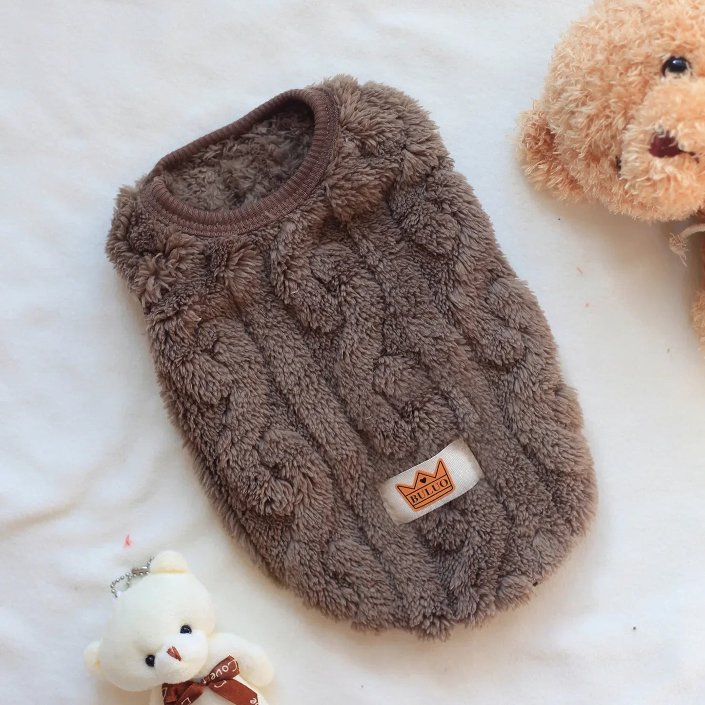 Soft Cozy Small Pet Fleece Sweater