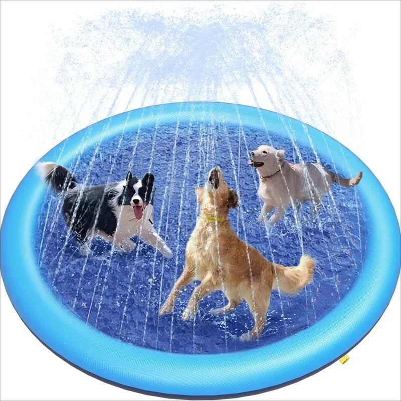 Splash Sprinkler Pet Outdoor Water Plat Pad/Mat
