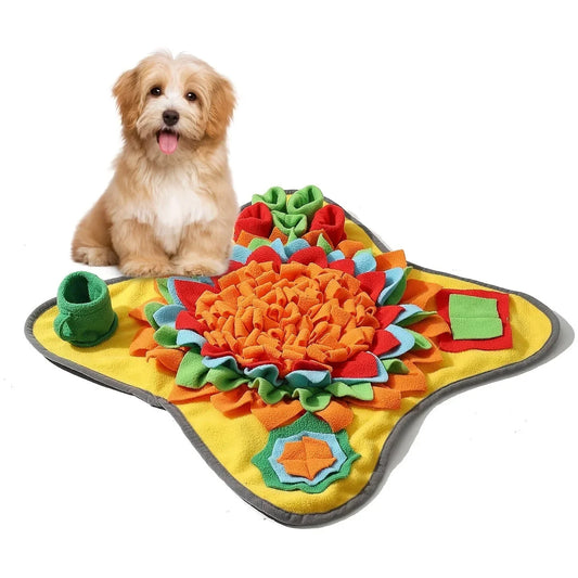 Pet Snuffle Mat Interactive Feed Puzzle, Encourages Natural Foraging Skills