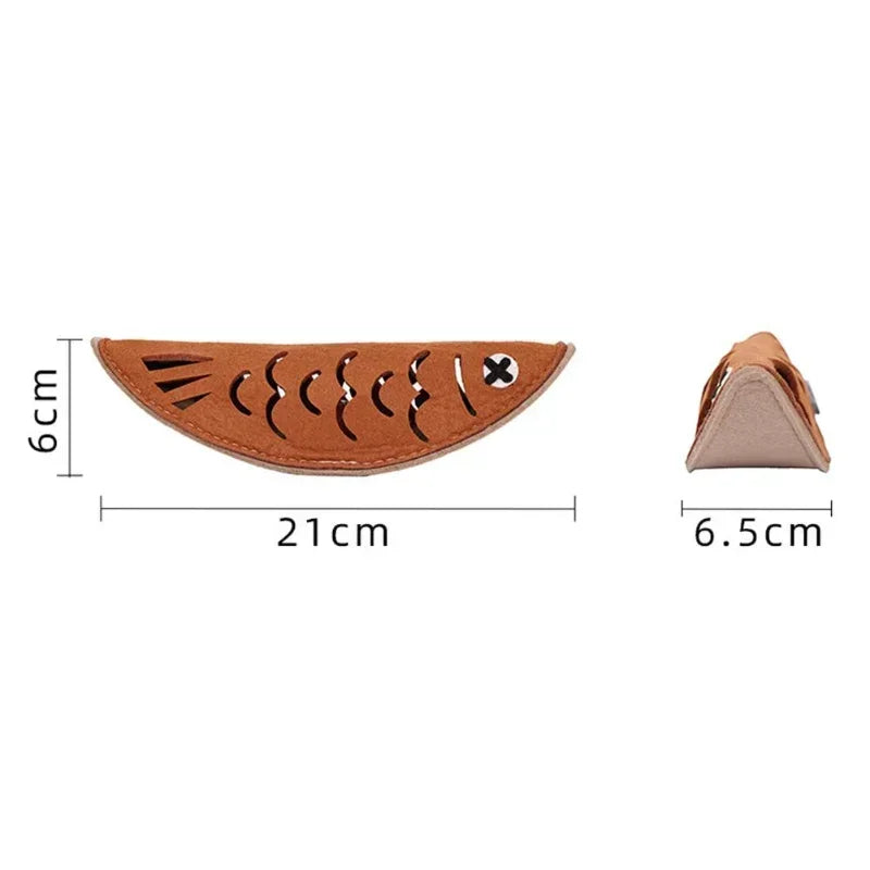 Funny Fish Shape Food Toy Puzzle For Dogs Cats