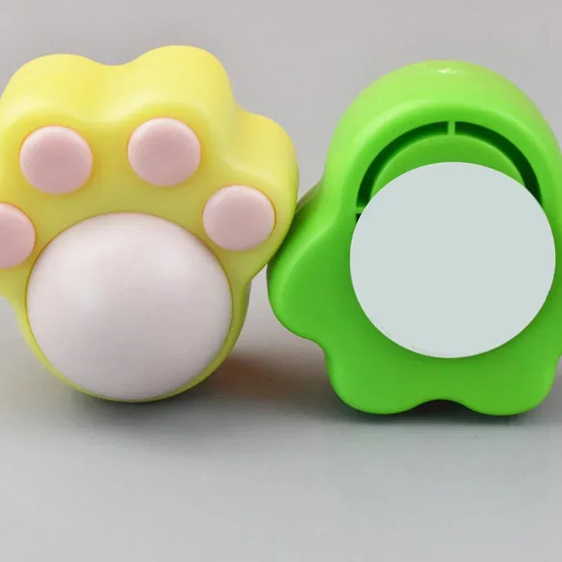Natural Cat Catnip Wall Stick-on Ball Treat Toys
