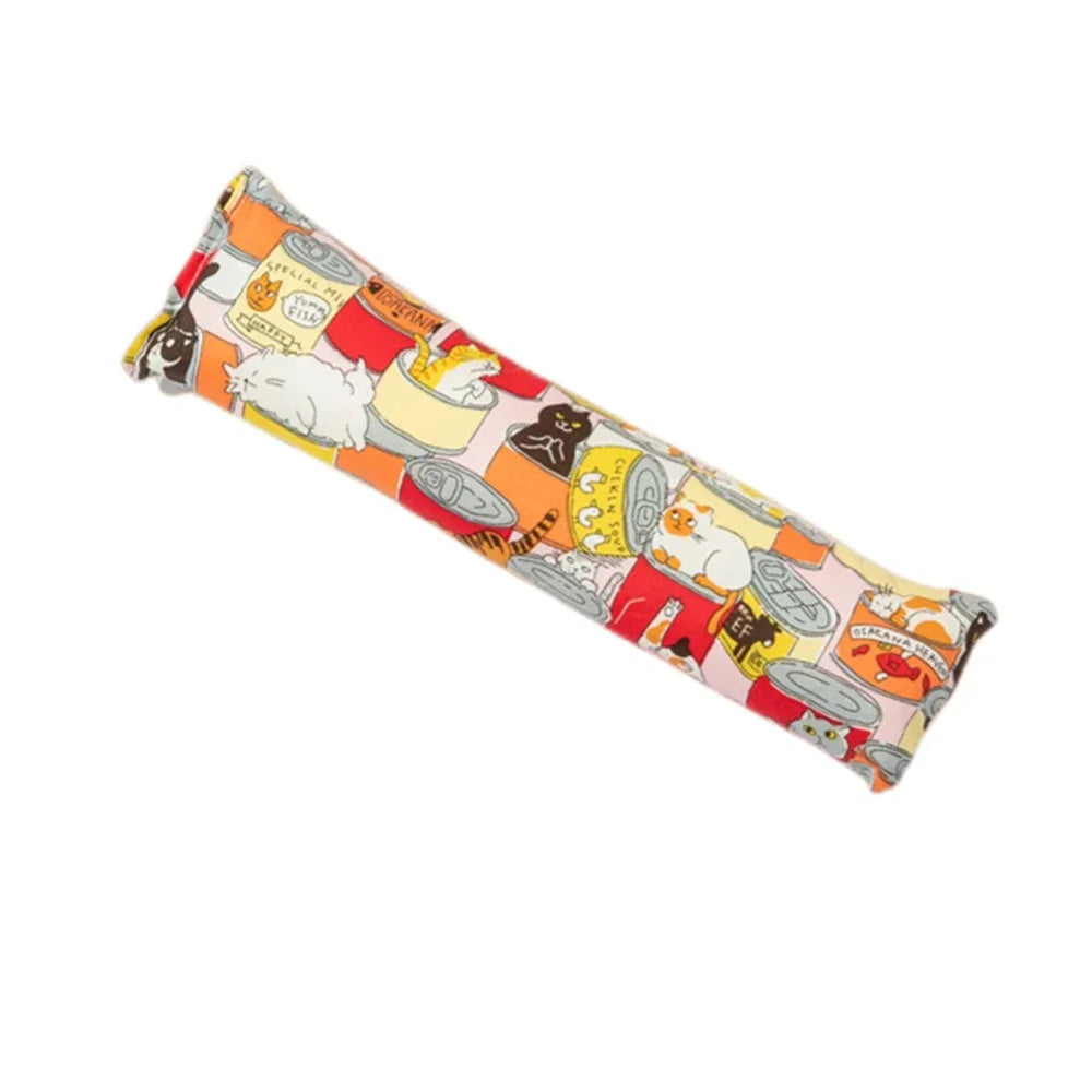 Catnip Filled Kicker Pillow Cat Chew Cartoon Toy