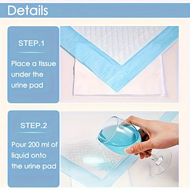 100 17.7"x13" inch 6-layer protective Disposable absorbent pet training/urine pads -