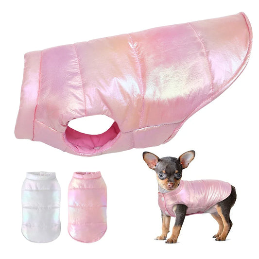 Cute Warm Winter Cat Dogs Vest Coat Waterproof Pet Clothing
