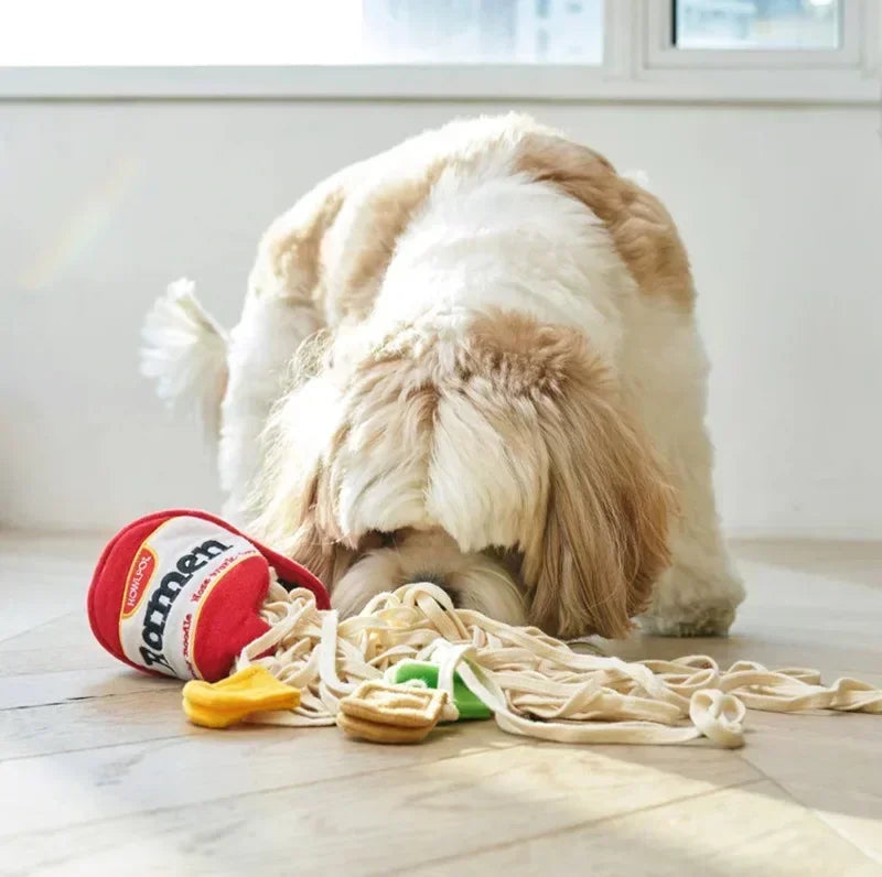Dogs Snuffle Training Ramen Noodle Toys
