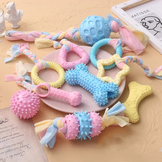Pet Bite Resistant Molar Teeth Cleaning Chew Toy