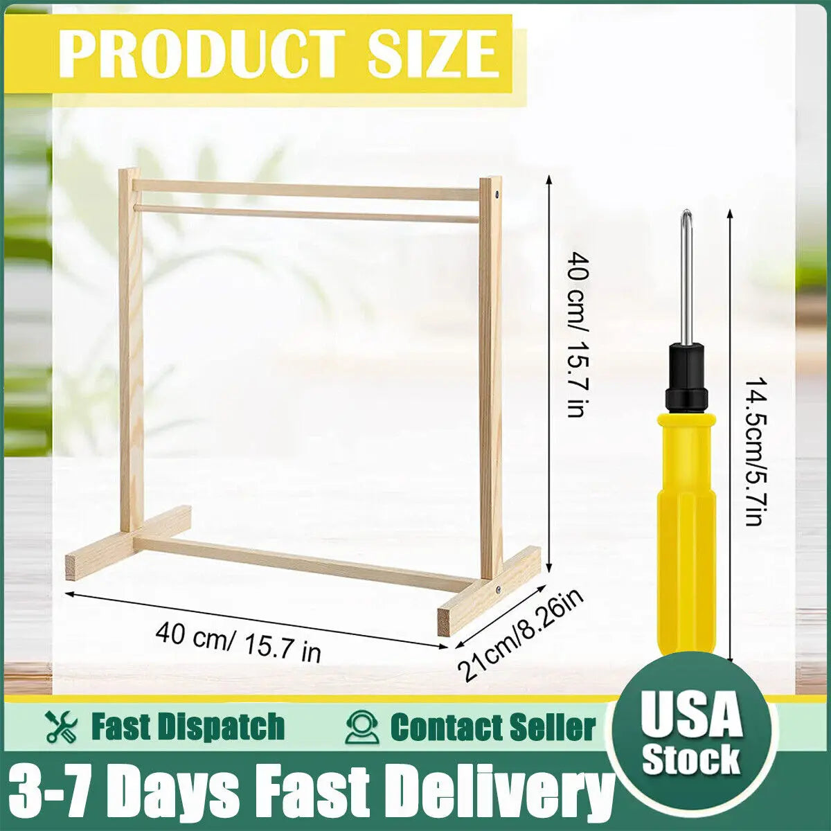 Wooden Pet Garment /Clothes Display Hanger USA