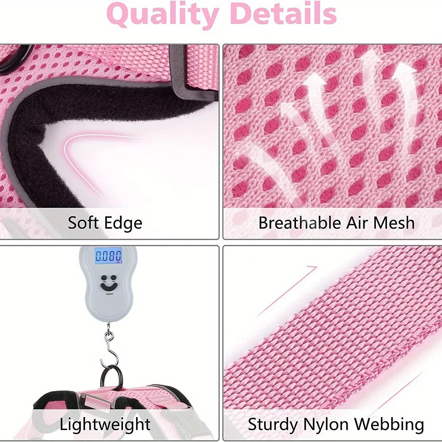 Cat 2 in 1 Non-Slip Adjustable Leash/Vest Set