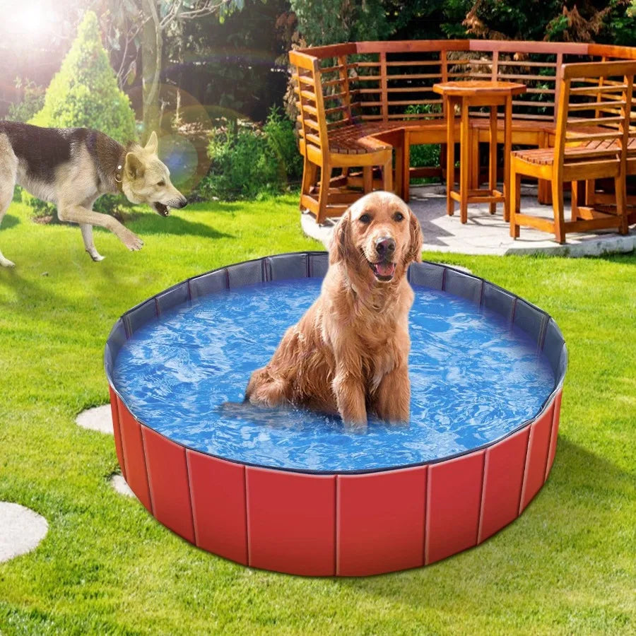 Foldable Pet Swimming Pool PVC Playmat Pools