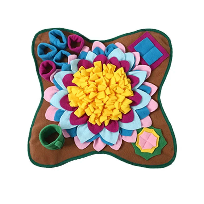 Pet Snuffle Mat Interactive Feed Puzzle, Encourages Natural Foraging Skills