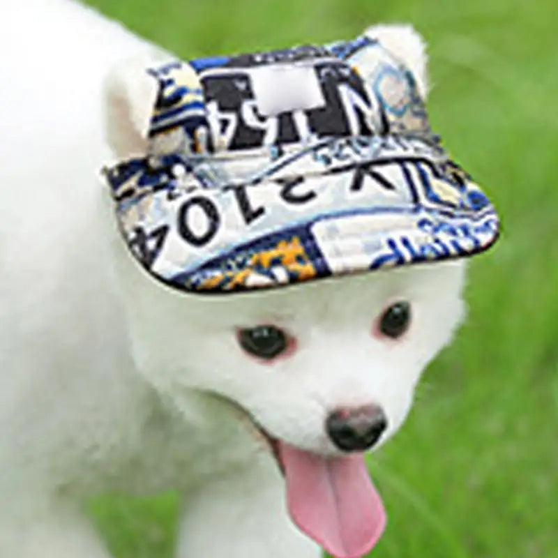 Dog Sun Protection Baseball Hat With Ear Holes Travel