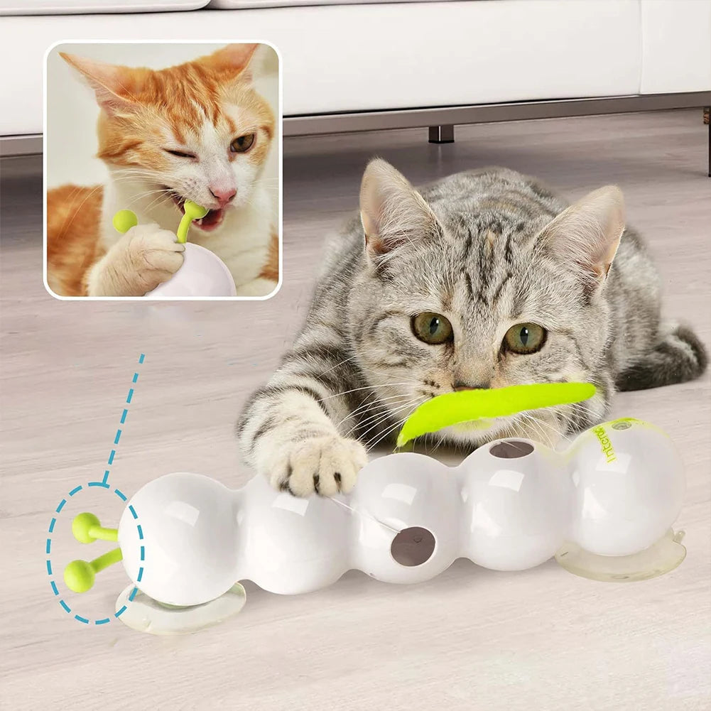 Caterpillar Interactive Cat Motion Rechargeable Automatic Cat Toy