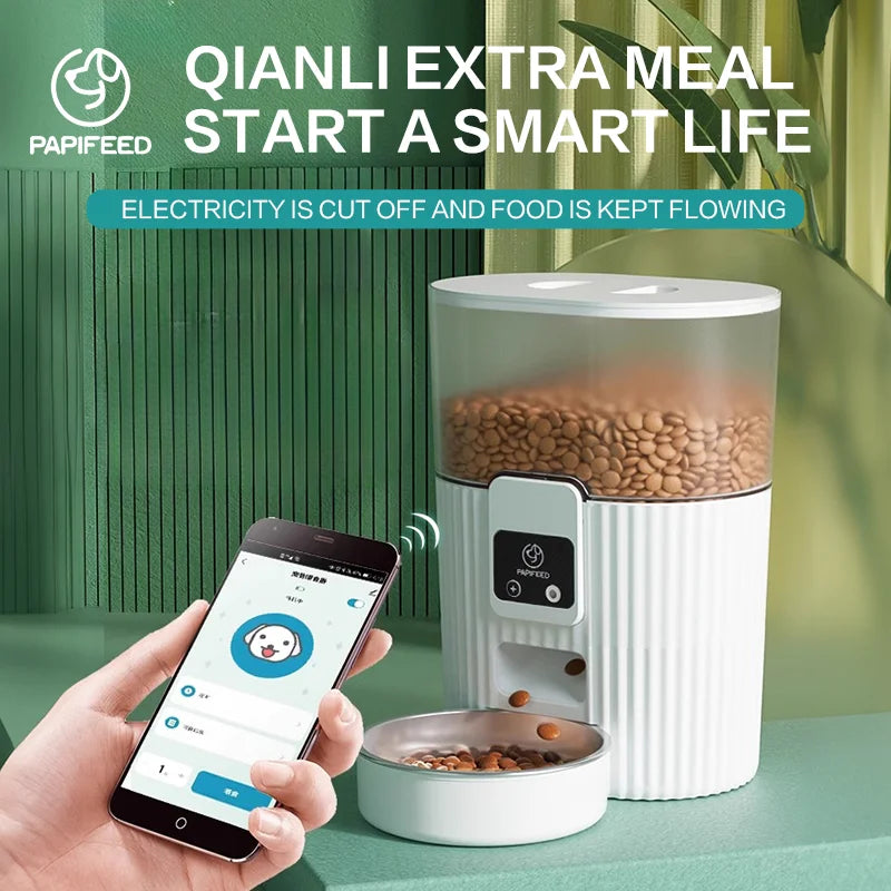 Automatic wifi remote Pet feeder