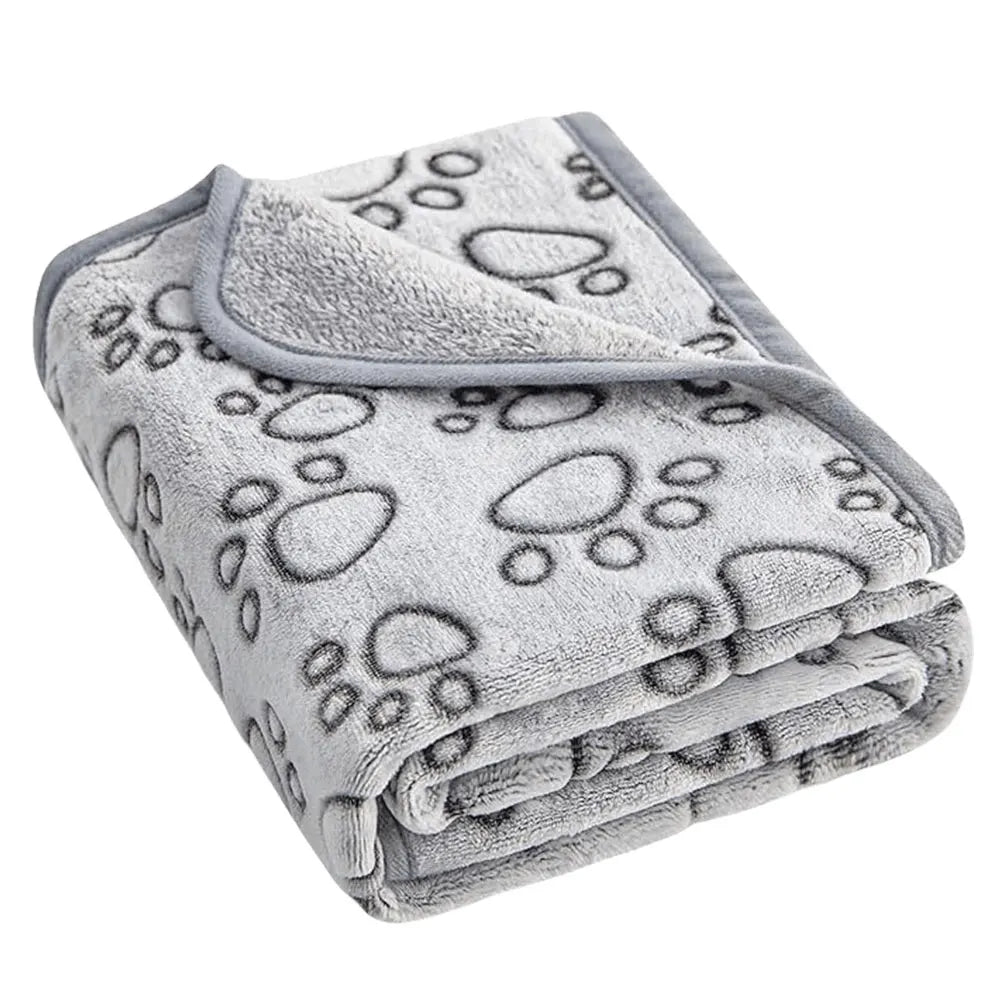 Flannel Puppy Blanket