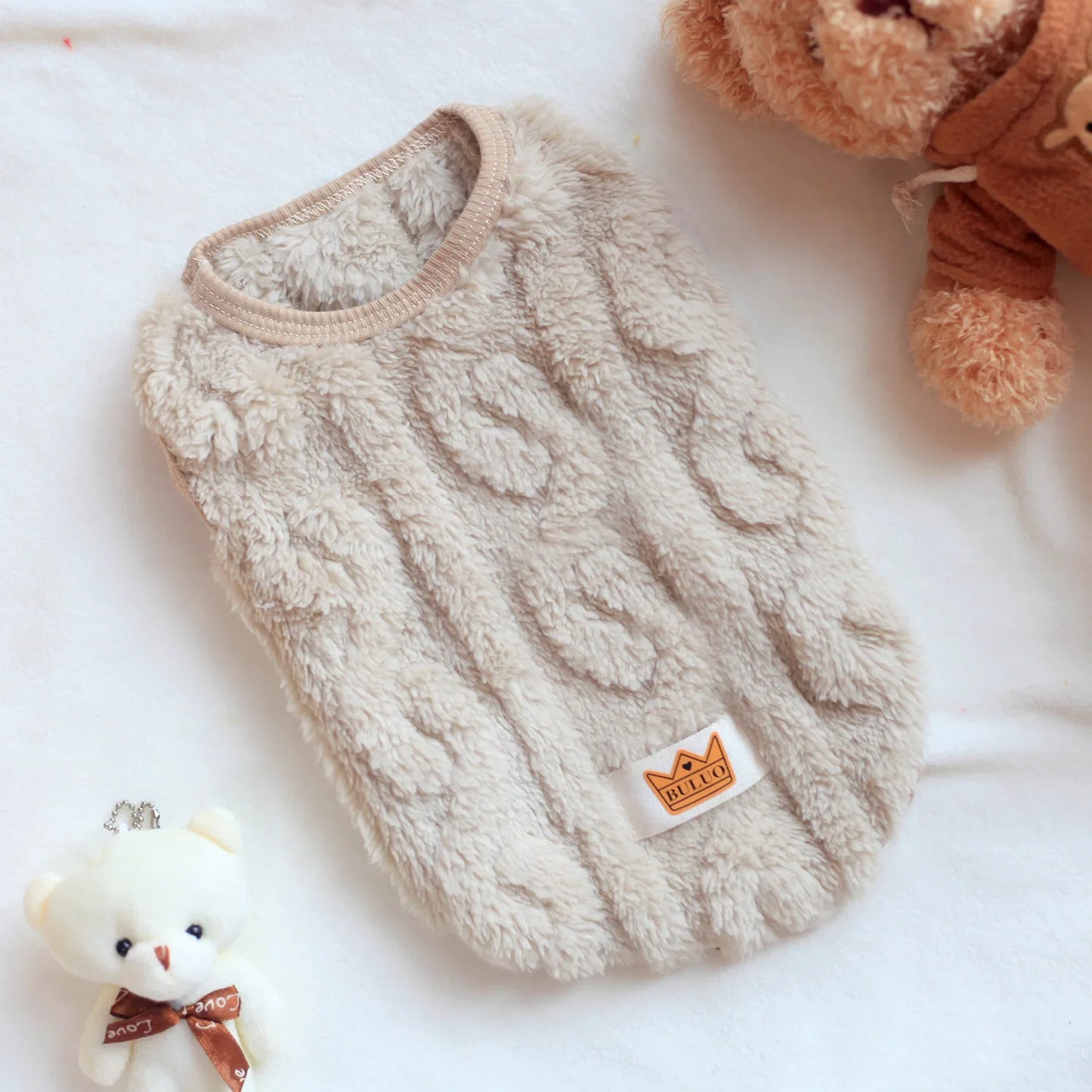 Soft Cozy Small Pet Fleece Sweater