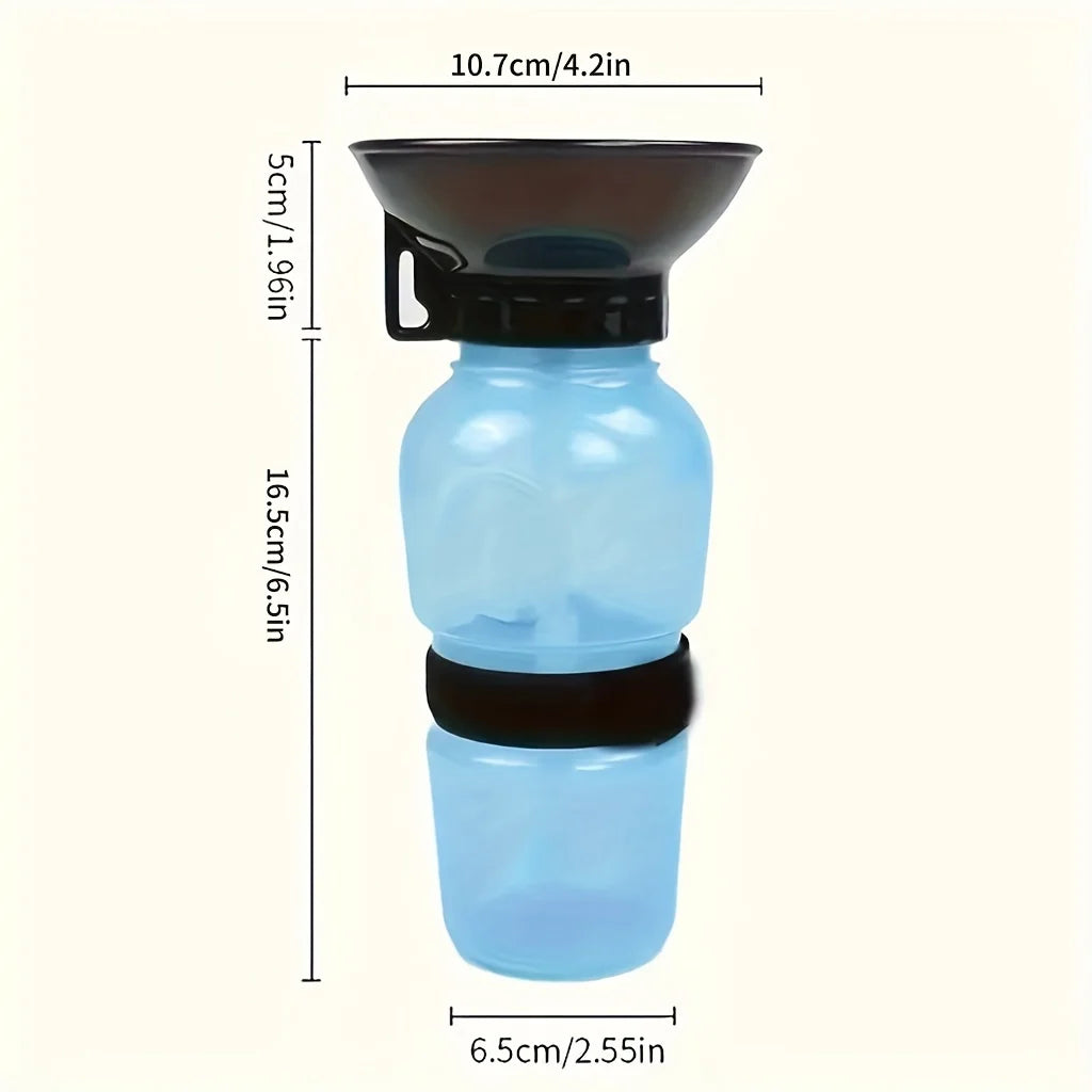 Plastic Portable/Travel Pet Water Bottle