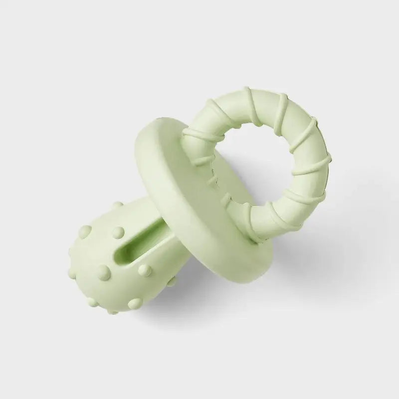 Dog Chew Pacifier Shaped Easy Clean Pet Teething Toy