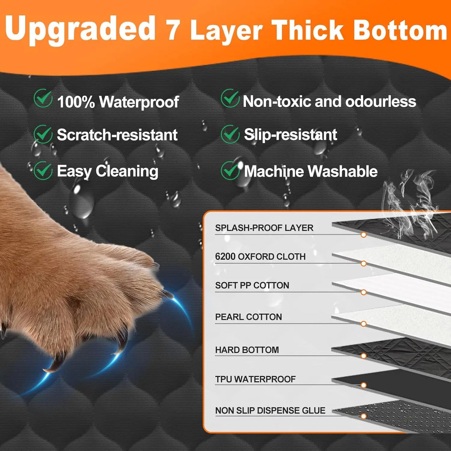 Waterproof Pet Seat Car Cover