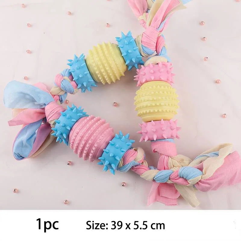 Pet Bite Resistant Molar Teeth Cleaning Chew Toy